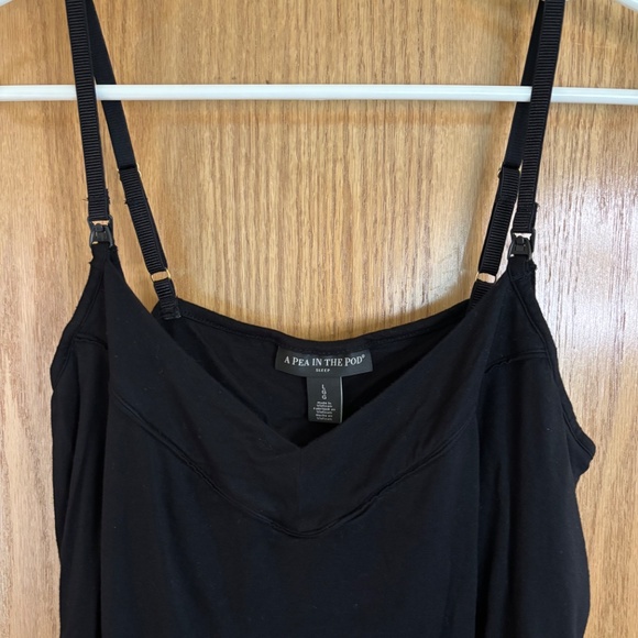 A Pea In The Pod 3 Piece Maternity Pajama Loungewear Set Size Large - Picture 8 of 13